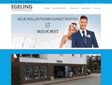 Tablet Screenshot of egeling-men.com